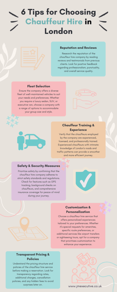 6 Tips for Choosing Chauffeur Hire in London