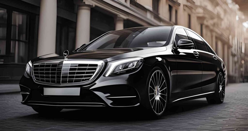 chauffeur driven Mercedes S Class