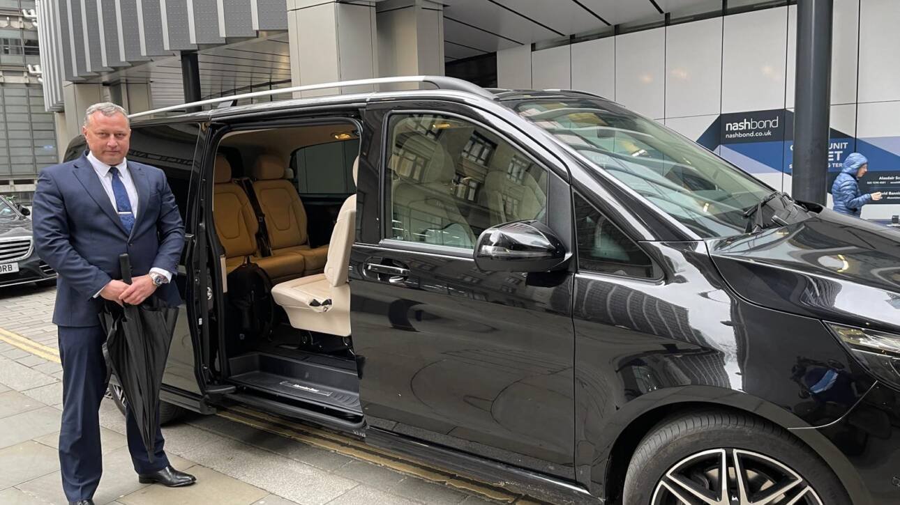 VIP chauffeur London