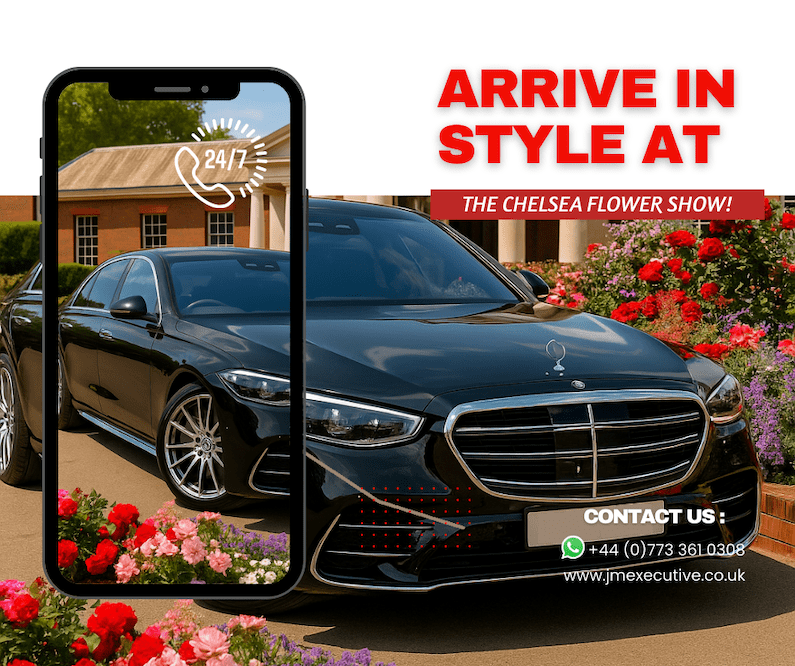 RHS Chelsea Flower Show Chauffeur