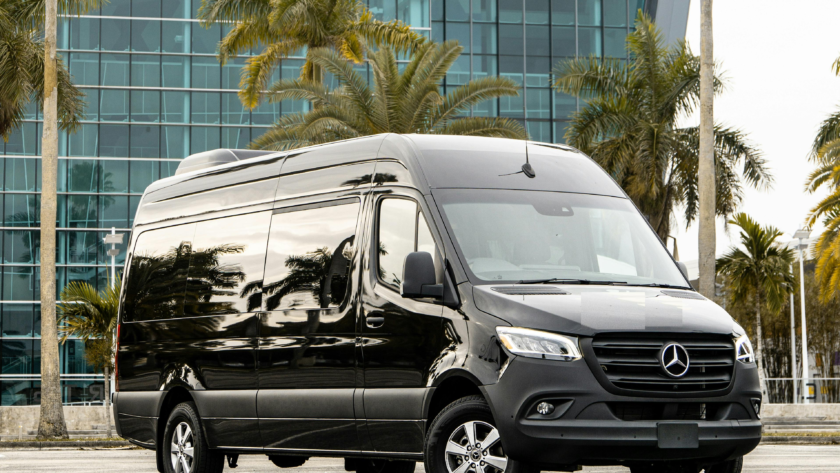 Mercedes sprinter van hire