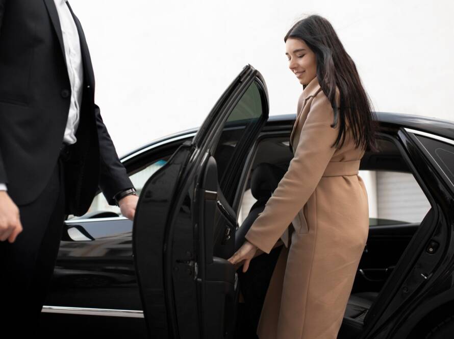 Farnborough chauffeur car