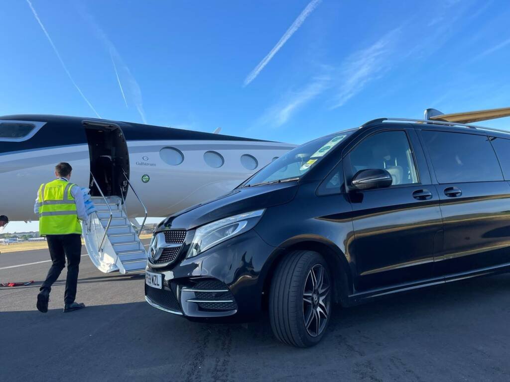 Private Jet Chauffeur Service in London